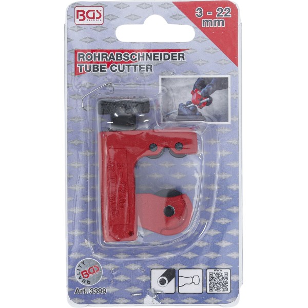 BGS Technic Tube Cutter | ~ 3 - 22 mm BGS Technic Tube Cutter | ~ 3 - 22 mm