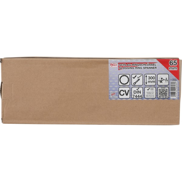 BGS Technic Slogging Ring Spanner | 65 mm BGS Technic Slogging Ring Spanner | 65 mm