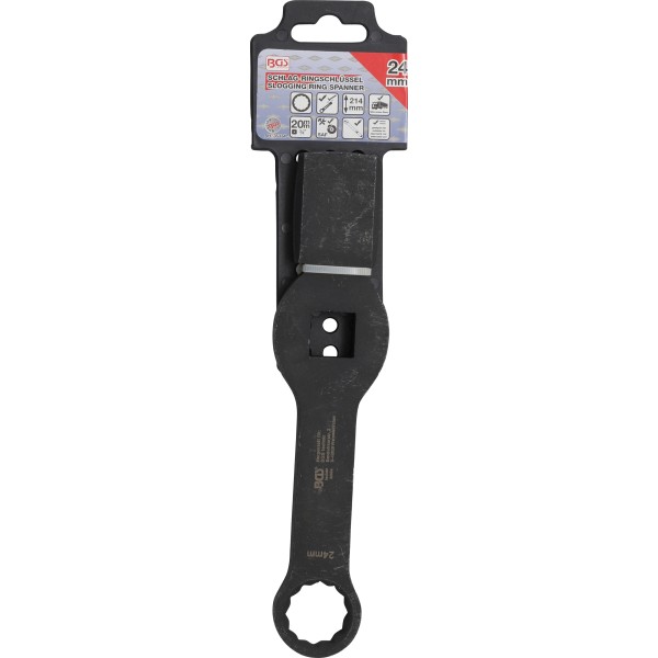 BGS Technic Slogging Ring Spanner | 12-point | with 2 Striking Faces | 24 mm BGS Technic Slogging Ring Spanner | 12-point | with 2 Striking Faces | 24 mm