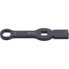 BGS Technic Slogging Ring Spanner | Hexagon | with 2 Striking Faces | 27 mm