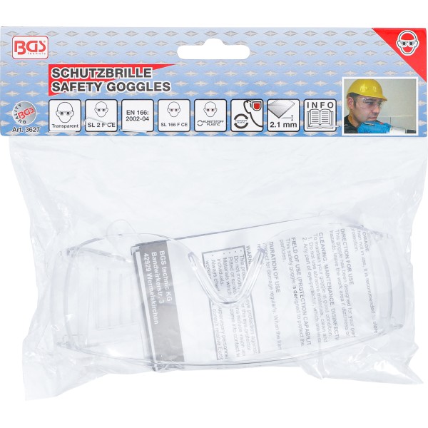 BGS Technic Safety Glasses | transparent BGS Technic Safety Glasses | transparent