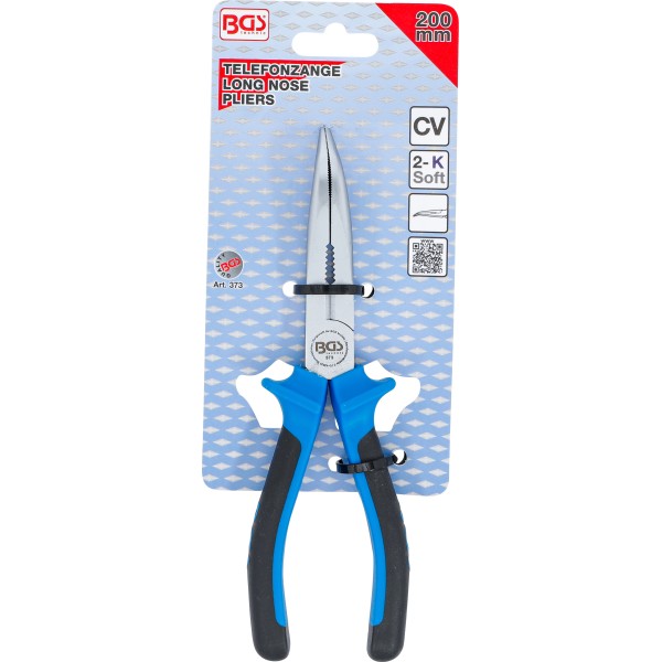 BGS Technic Bent Nose Pliers | 200 mm BGS Technic Bent Nose Pliers | 200 mm