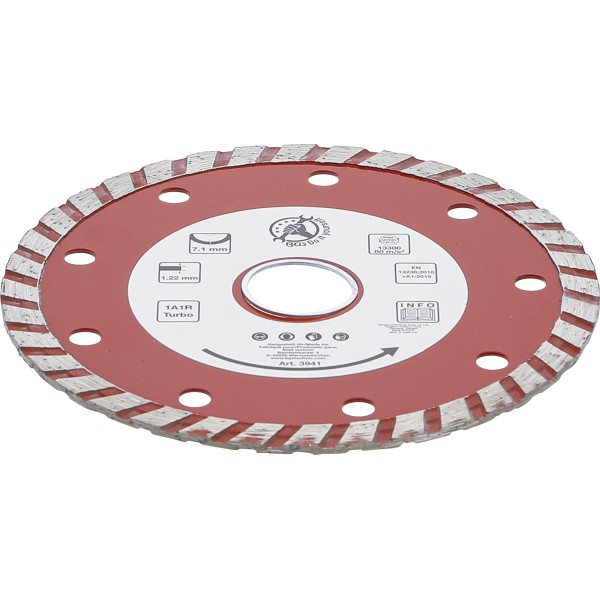 BGS Technic Turbo Cutting Disc | Ø 115 mm BGS Technic Turbo Cutting Disc | Ø 115 mm