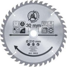 BGS Technic Carbide Tipped Circular Saw Blade | ~ 210 x 30 x 2.6 mm | 40 teeth BGS Technic Carbide Tipped Circular Saw Blade | ~ 210 x 30 x 2.6 mm | 40 teeth
