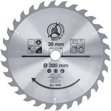 BGS Technic Carbide Tipped Circular Saw Blade | ~ 300 x 30 x 3.2 mm | 30 teeth