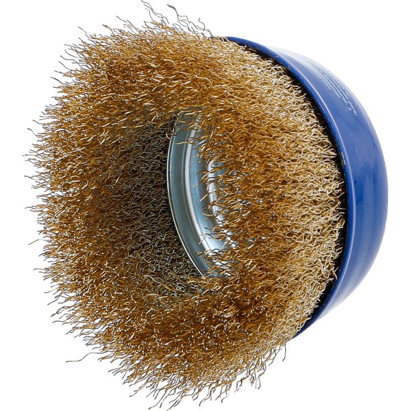 BGS Technic Wire Cup Brush | M14 x 2.0 Drive | ~ 100 x 67 mm BGS Technic Wire Cup Brush | M14 x 2.0 Drive | ~ 100 x 67 mm