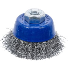 BGS Technic Wire Cup Brush | M14 x 2.0 Drive | ~ 65 x 50 mm BGS Technic Wire Cup Brush | M14 x 2.0 Drive | ~ 65 x 50 mm