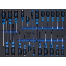 BGS Technic Tool Tray 3/3: Screwdriver Set | 23 pcs. BGS Technic Tool Tray 3/3: Screwdriver Set | 23 pcs.