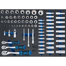 BGS Technic Tool Tray 3/3: Socket Set | 80 pcs. BGS Technic Tool Tray 3/3: Socket Set | 80 pcs.