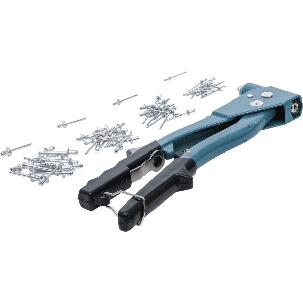 BGS Technic Rivet Set | 2.4 / 3.2 / 4.0 / 4.8 mm | 250 mm BGS Technic Rivet Set | 2.4 / 3.2 / 4.0 / 4.8 mm | 250 mm