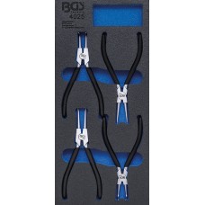 BGS Technic Tool Tray 1/3: Circlip Pliers Set | 4 pcs.