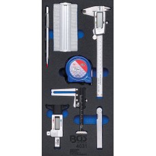 BGS Technic Tool Tray 1/3: Measuring Tool Set | 7 pcs.