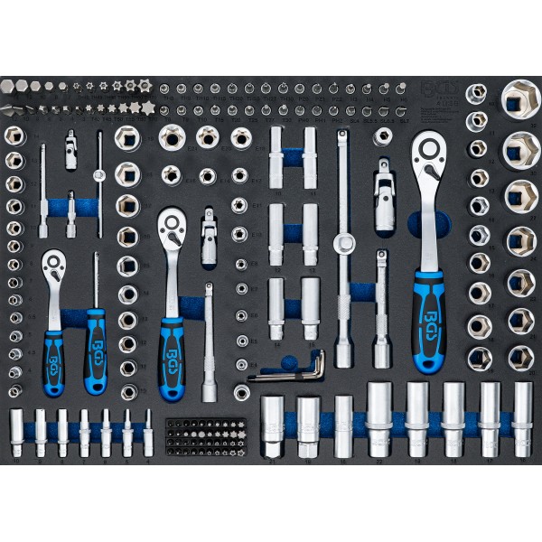BGS Technic Tool Tray 3/3: Socket Set | 192 pcs. BGS Technic Tool Tray 3/3: Socket Set | 192 pcs.