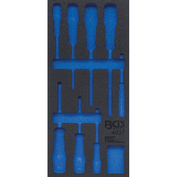 BGS Technic Tool Tray 1/3, empty | for BGS 4037 BGS Technic Tool Tray 1/3, empty | for BGS 4037