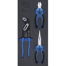 BGS Technic Tool Tray 1/3: Pliers Set | 3 pcs.