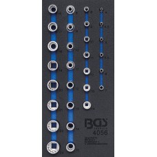 BGS Technic Tool Tray 1/3: Sockets 12-point | 6.3 mm (1/4