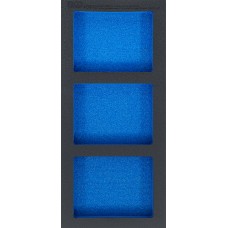 BGS Technic Tool Tray 1/3, empty: 3 Storage Compartments | 408 x 189 x 32 mm