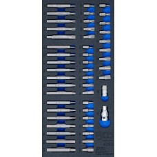 BGS Technic Tool Tray 1/3: Combined Bit Set | 49 pcs.