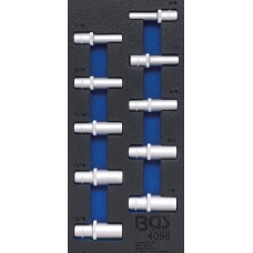 BGS Technic Tool Tray 1/3: Sockets | 12.5 mm (1/2