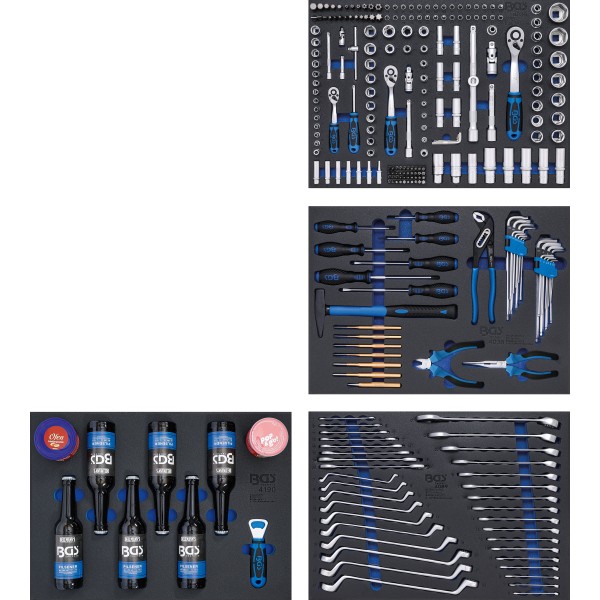 BGS Technic Workshop Trolley | 8 Drawers | with 263 Tools BGS Technic Workshop Trolley | 8 Drawers | with 263 Tools