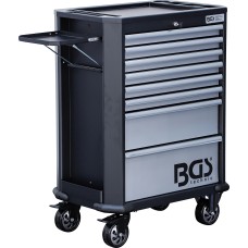 BGS Technic Fixed Castor | with Assembly Plate | for BGS 4107, 4204, 4205, 4206, 4199