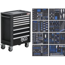 BGS Technic Workshop Trolley Pro Exclusive | 8 Drawers | with 259 Tools