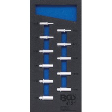 BGS Technic Tool Tray 1/3: Sockets | 6.3 mm (1/4