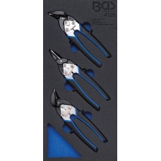 BGS Technic Tool Tray 1/3: Stubby Bodywork Metal shears | 3 pcs.