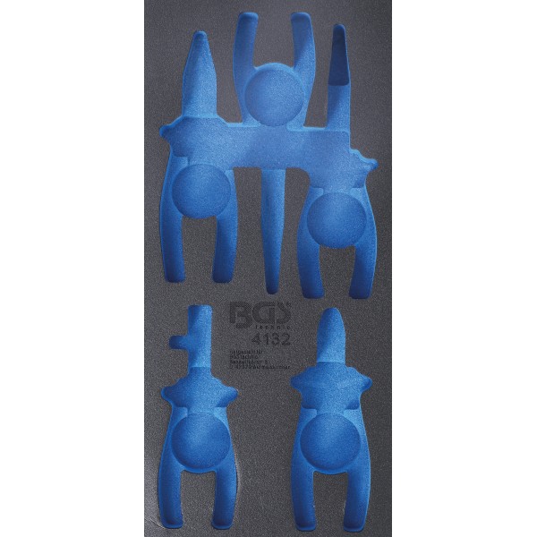 BGS Technic Tool Tray 1/3, empty | for BGS 4132 BGS Technic Tool Tray 1/3, empty | for BGS 4132