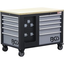 BGS Technic Workshop Trolley | 2x 5 Drawers | 1 Cabinet | empty
