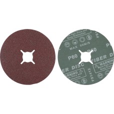 BGS Technic Sanding Pads Set | Grain Size 60 | Aluminium Oxide | 10 pcs.