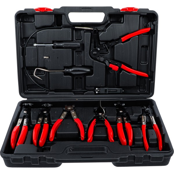 BGS Technic Hose Clamp Pliers Set | 10 pcs. BGS Technic Hose Clamp Pliers Set | 10 pcs.