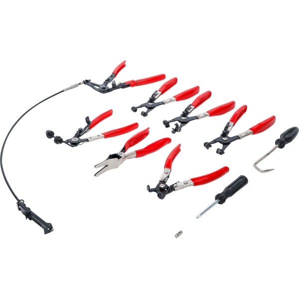 BGS Technic Hose Clamp Pliers Set | 10 pcs. BGS Technic Hose Clamp Pliers Set | 10 pcs.