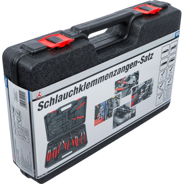 BGS Technic Hose Clamp Pliers Set | 10 pcs. BGS Technic Hose Clamp Pliers Set | 10 pcs.