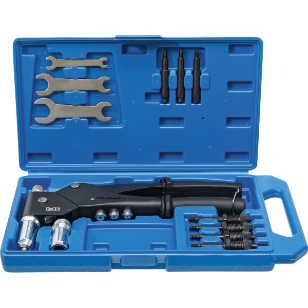 BGS Technic Riveter Set | for Standard, Nut and Stud Rivets BGS Technic Riveter Set | for Standard, Nut and Stud Rivets