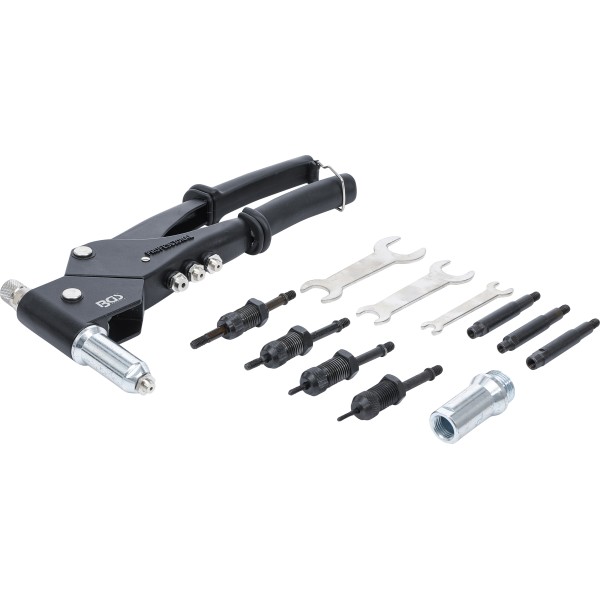 BGS Technic Riveter Set | for Standard, Nut and Stud Rivets BGS Technic Riveter Set | for Standard, Nut and Stud Rivets