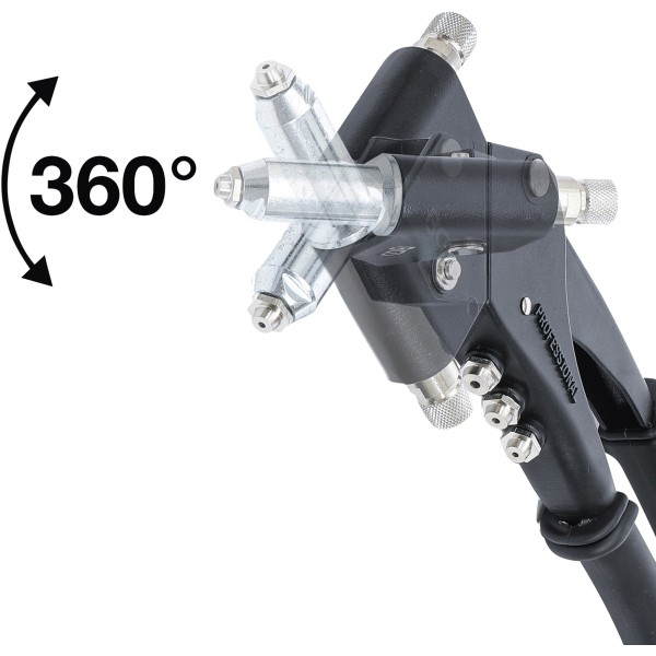 BGS Technic Riveter Set | for Standard, Nut and Stud Rivets BGS Technic Riveter Set | for Standard, Nut and Stud Rivets