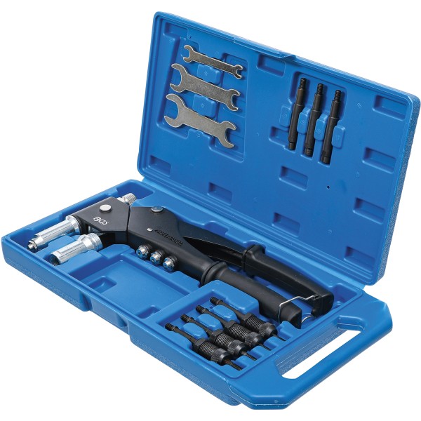 BGS Technic Riveter Set | for Standard, Nut and Stud Rivets BGS Technic Riveter Set | for Standard, Nut and Stud Rivets