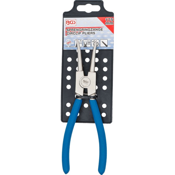 BGS Technic Circlip Pliers | straight | for outside Circlips | 175 mm BGS Technic Circlip Pliers | straight | for outside Circlips | 175 mm