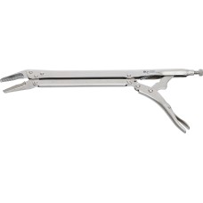BGS Technic Locking Long Nose Grip Pliers | 380 mm