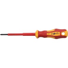 BGS Technic VDE Screwdriver | Cross Slot PH0 | Blade Length 75 mm BGS Technic VDE Screwdriver | Cross Slot PH0 | Blade Length 75 mm