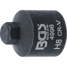 BGS Technic Brake Calliper Socket | internal Hexagon | extra short | 8 mm
