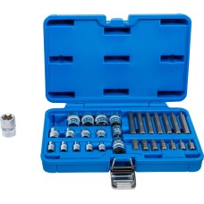 BGS Technic Bit and Socket Set | E-Type / T-Star (for Torx) | 30 pcs.
