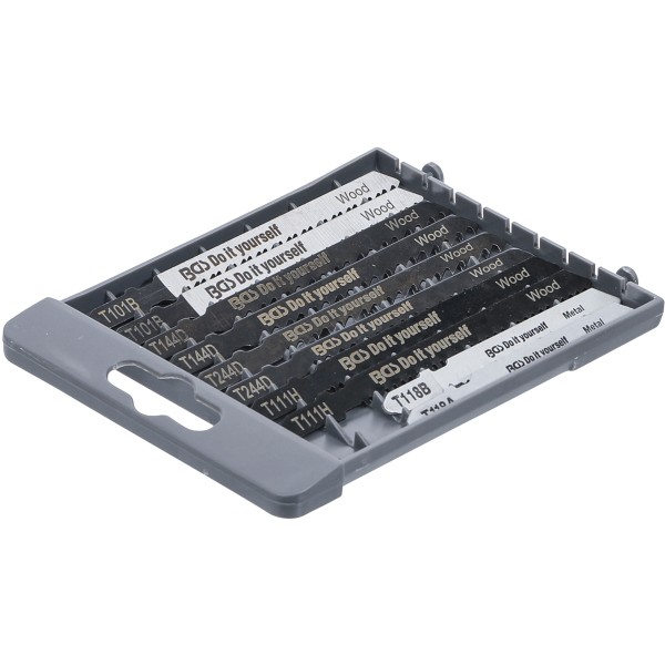BGS Technic Jig Saw Blade Set | 10 pcs. BGS Technic Jig Saw Blade Set | 10 pcs.