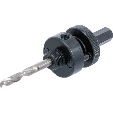 BGS Technic Hole Saw Holder | with Pilot Drill