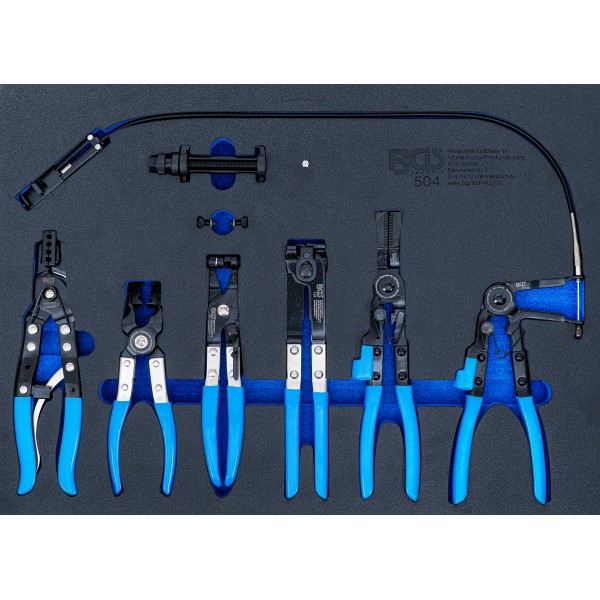BGS Technic Tool Tray 3/3: Hose Clamp Pliers Set BGS Technic Tool Tray 3/3: Hose Clamp Pliers Set