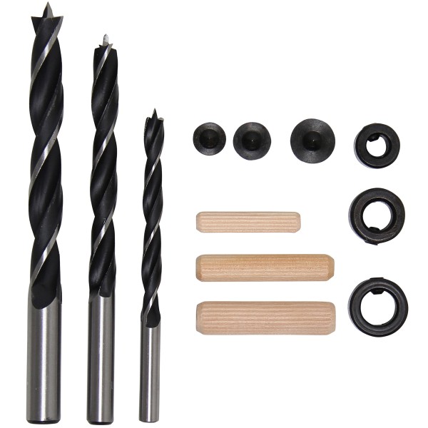 BGS Technic Wooden Dowel / Drill Set | 6 - 10 mm | 43 pcs. BGS Technic Wooden Dowel / Drill Set | 6 - 10 mm | 43 pcs.