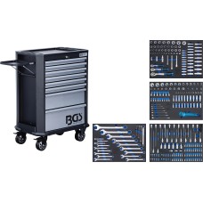 BGS Technic Workshop Trolley | 8 Drawers | with 296 Tools