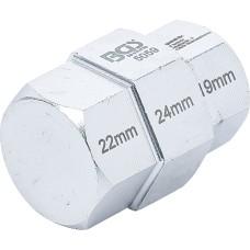 BGS Technic Motorcycle Special Socket | 19 - 22 - 24 mm