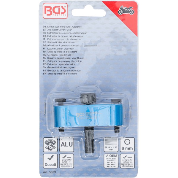 BGS Technic Alternator Cover Puller | for Ducati BGS Technic Alternator Cover Puller | for Ducati
